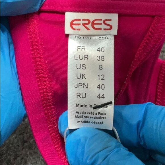 NWT Eres Pink Halter Bikini Top - Picture 5 of 5